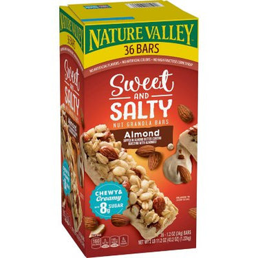 Nature Valley Sweet and Salty Nut Almond Granola Bars, 36 Ct.